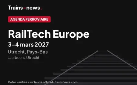 RailTech Europe (Utrecht, 3-4 mars 2027) : dates et guide du salon