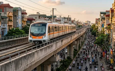 Hanoï : Alstom et Vingroup signent pour 200 rames de métro Metropolis
