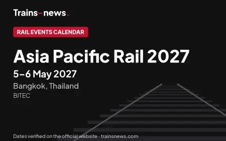 Asia Pacific Rail 2027 (Bangkok, 5-6 May 2027): dates and trade show guide