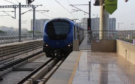 Chennai opens first section of driverless Metro Yellow Line
