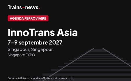 InnoTrans Asia (Singapour, 7-9 sept. 2027) : dates et guide du salon