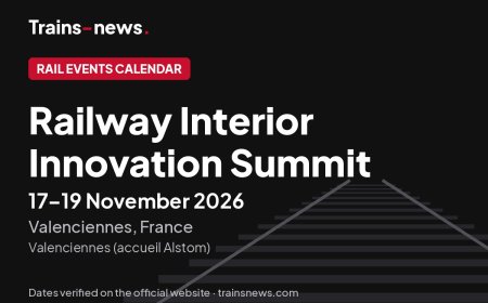 Railway Interior Innovation Summit (Valenciennes, 17-19 Nov 2026): dates and conference guide