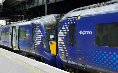 Scotland Invests £342M in Rail Electrification: 69 Electric Trains