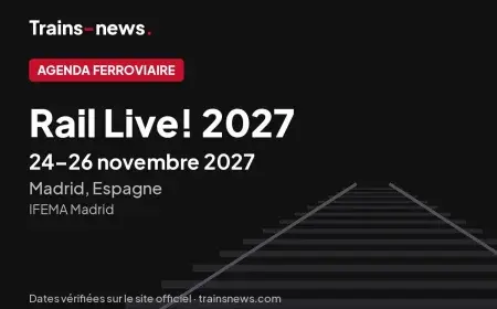 Rail Live! 2027 (Madrid, 24-26 nov. 2027) : dates et guide du salon