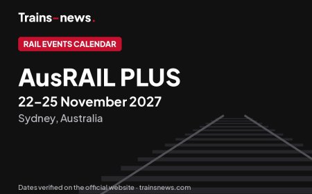 AusRAIL PLUS (Sydney, 22-25 Nov 2027): dates and trade show guide