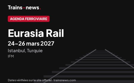 Eurasia Rail (Istanbul, 24-26 mars 2027) : dates et guide du salon