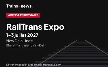 RailTrans Expo (New Delhi, 1-3 juil. 2027) : dates et guide du salon