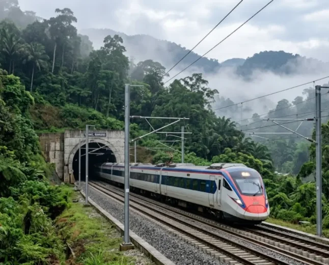 Malaysia's ECRL targets mid-December opening, 98% complete
