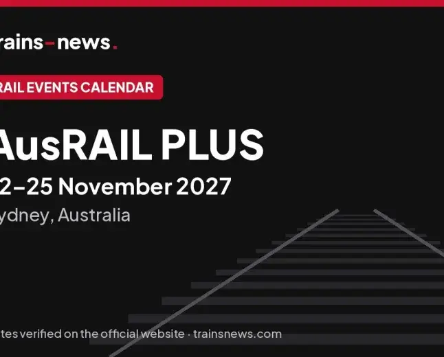 AusRAIL PLUS (Sydney, 22-25 Nov 2027): dates and trade show guide